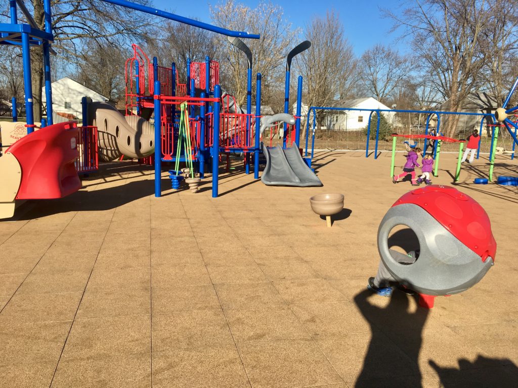 More playground features at Sunpoint Park.