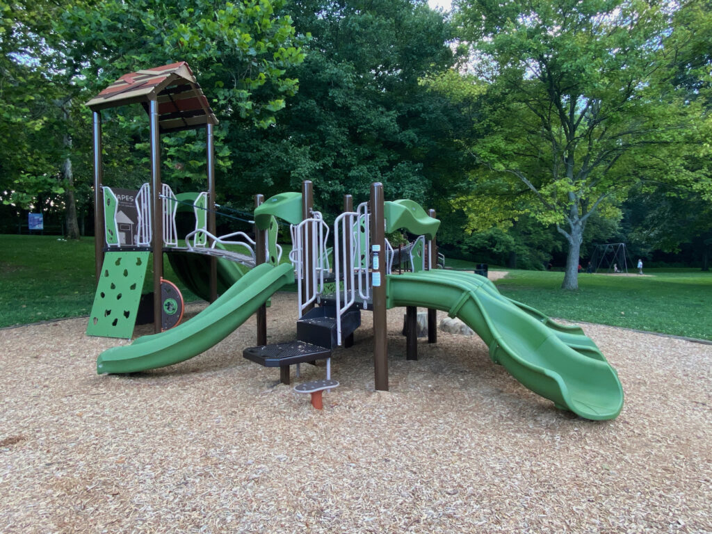 Toddler playground at Battelle Darby Creek Metro Park.