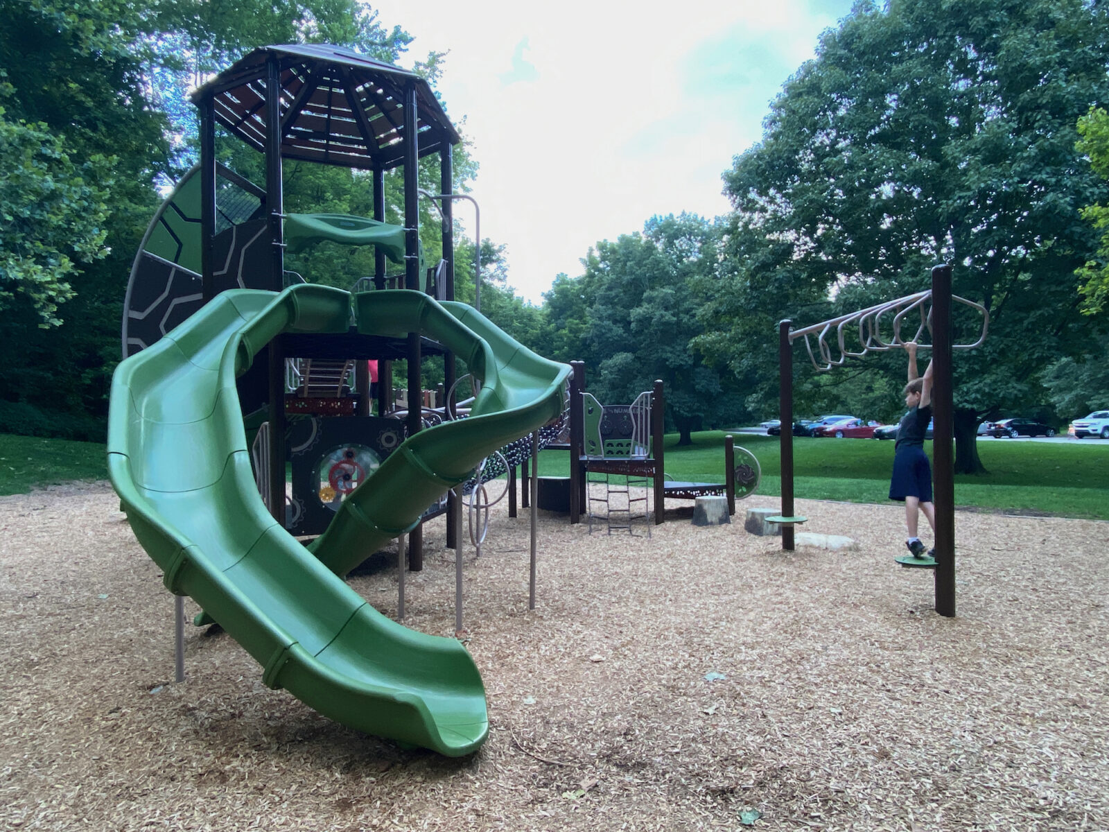 Playground at the Indian Ridge Area of Battelle Darby Creek Metro Park.