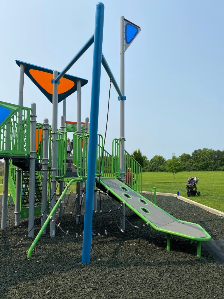 Climbing options at Henceroth Park.